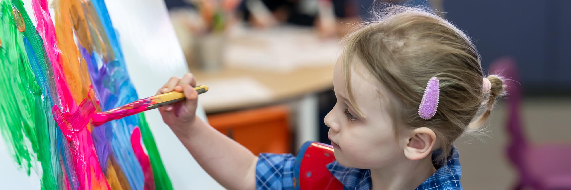 Kindy Painting